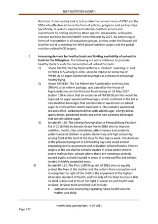 Final 2017 nm talking points | PDF