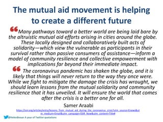 Twitter quotations 2020 from Helen Bevan