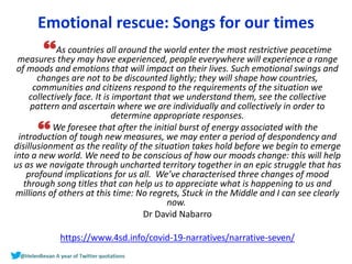 Twitter quotations 2020 from Helen Bevan