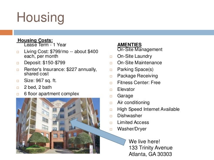 Atlanta, Cost of Living