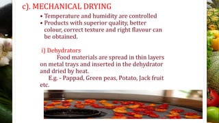 FOOD PRESERVATION TECHNIQUES | PPTX