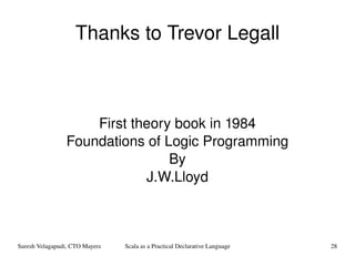 Thanks to Trevor Legall First theory book in 1984 Foundations of Logic Programming By J.W.Lloyd 