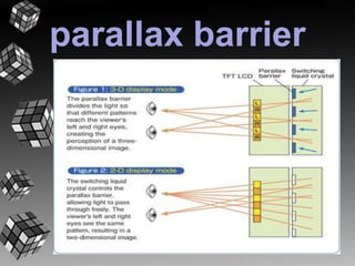 parallax barrier 
 