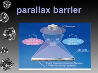 parallax barrier 
 