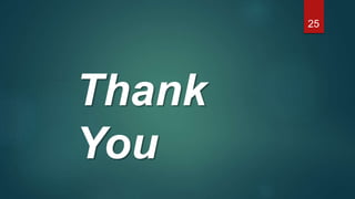 Thank
You
25
 