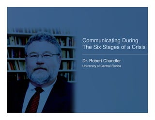 Communicating During the Six Stages of a Crisis | PDF