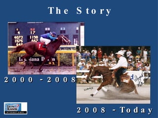 The Story 2000 - 2008 2008 - Today 