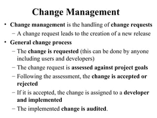 Software Configuration Management Change Request Configuration Management | PPT