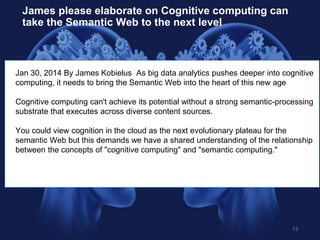 Understanding the New World of Cognitive Computing | PDF