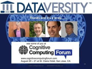 Understanding the New World of Cognitive Computing | PDF