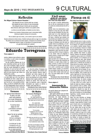 VOZ INSESAMISTA OCTAVA EDICIÓN