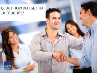 Q: BUT HOW DO I GET TO
10 TOUCHES?

5

 