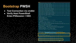 Easy Cross-Platform PowerShell Automation with Puppet Bolt | PPTX