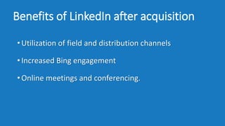 MICROSOFT ACQUISITION OF LINKEDIN | PPTX