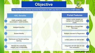 academic bank of credits power point presentation | PPTX