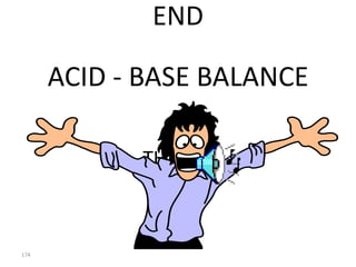 174
END
ACID - BASE BALANCE
THANKS
 