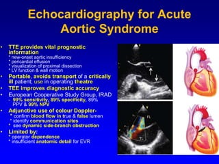 Final acute aortic syndrome = dr sanjiv | PPTX
