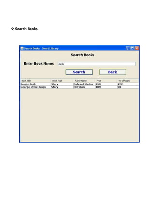 Library Management System | DOCX