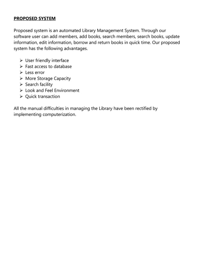 Library Management System | PDF