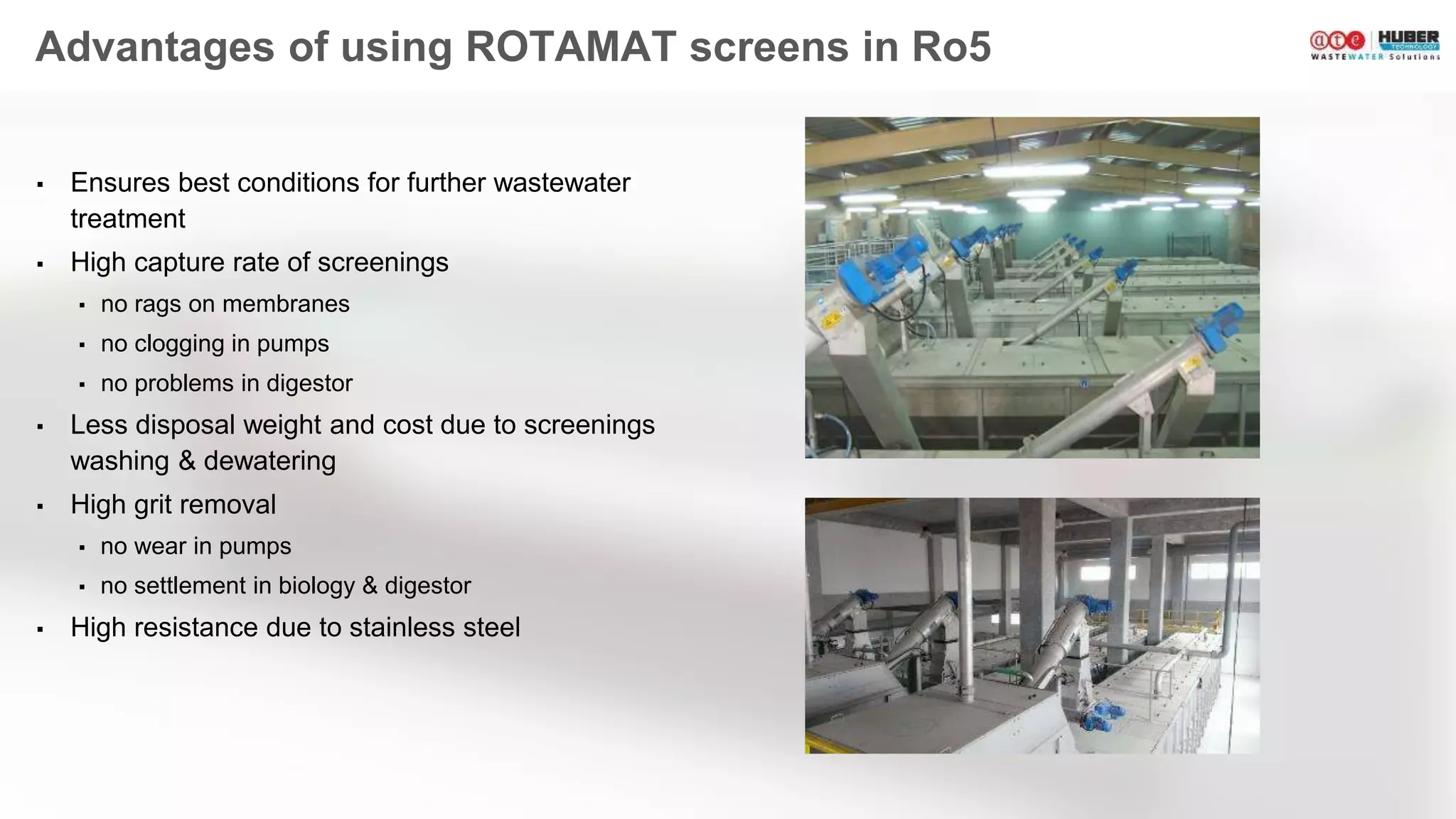 Compact & Complete Plant: ROTAMAT® Ro5 a new concept in headworks ...