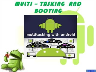 MULTI – TASKING AND
BOOTING
VIDEO
 