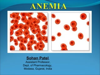 Sohan Patel,
Assistant Professor,
Dept. of Pharmacology,
Modasa, Gujarat, India
 