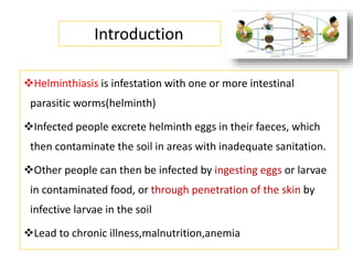 Helmint Extract Anthelmintic drugs | PPTX