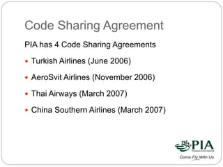 Pakistan International Airline | PPTX
