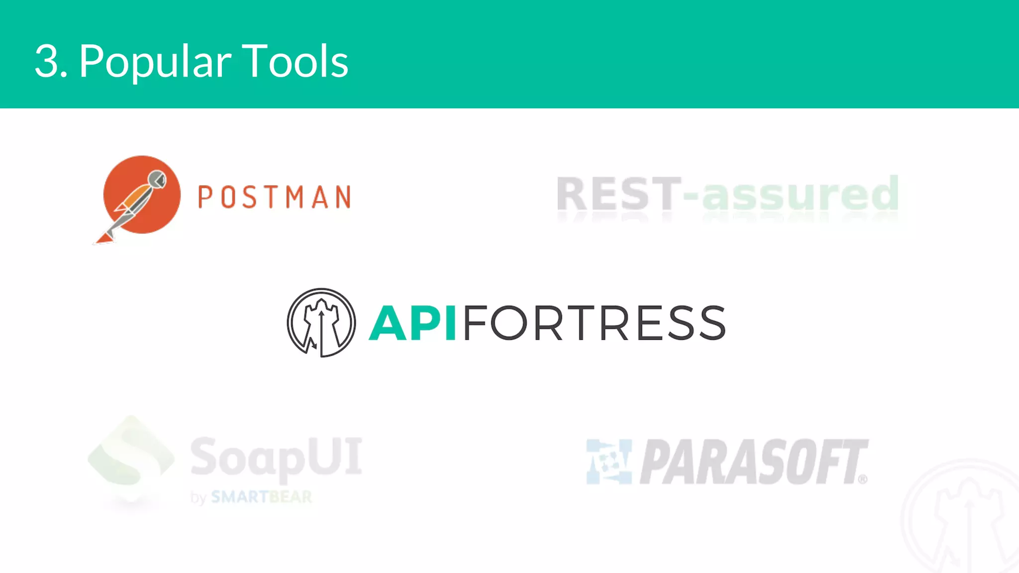 3. Popular Tools