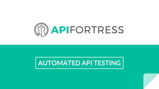 AUTOMATED API TESTING
 
