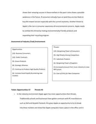 Identification of the Current Corporate Level Short-Term Strategies and Tactics