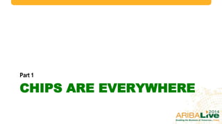 CHIPS ARE EVERYWHERE
Part 1
 