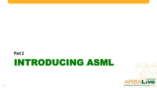 INTRODUCING ASML
Part 2
 