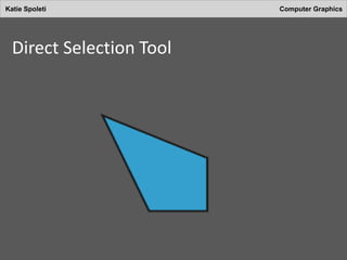Katie Spoleti Computer Graphics
Direct Selection Tool
 