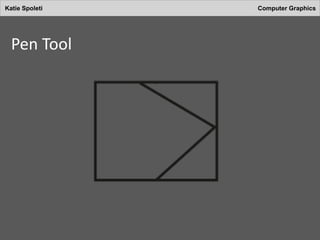 Katie Spoleti Computer Graphics
Pen Tool
 