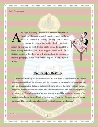 Final assignment | DOCX | Homework and Study | Education