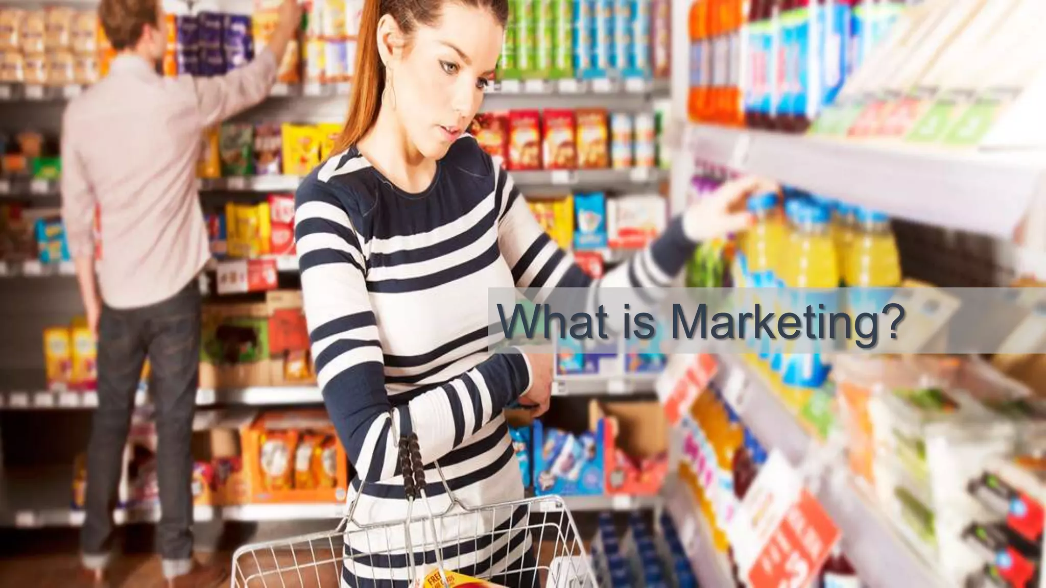 What is Marketing?
 