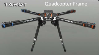 Basic Parts Required
Frame
Sunday, November 12, 2017 Drone Pilots Club of India www.wineyard.in 27
Quadcopter Frame
 