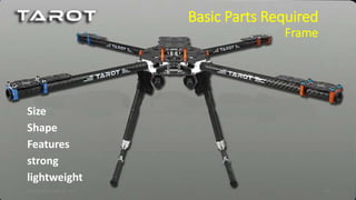 Basic Parts Required
Frame
Size
Shape
Features
strong
lightweight
Sunday, November 12, 2017 29
 