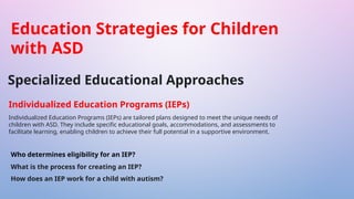 FINAL AUTISM SPECTRUM DISORDER ASD1.pptx