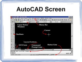 AutoCAD Screen
 