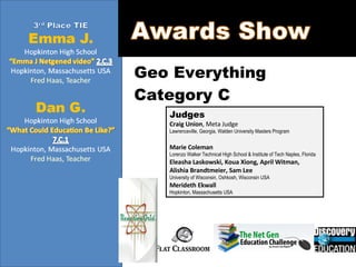 Geo Everything Category C Judges Craig Union , Meta Judge Lawrenceville, Georgia, Walden University Masters Program Marie ...