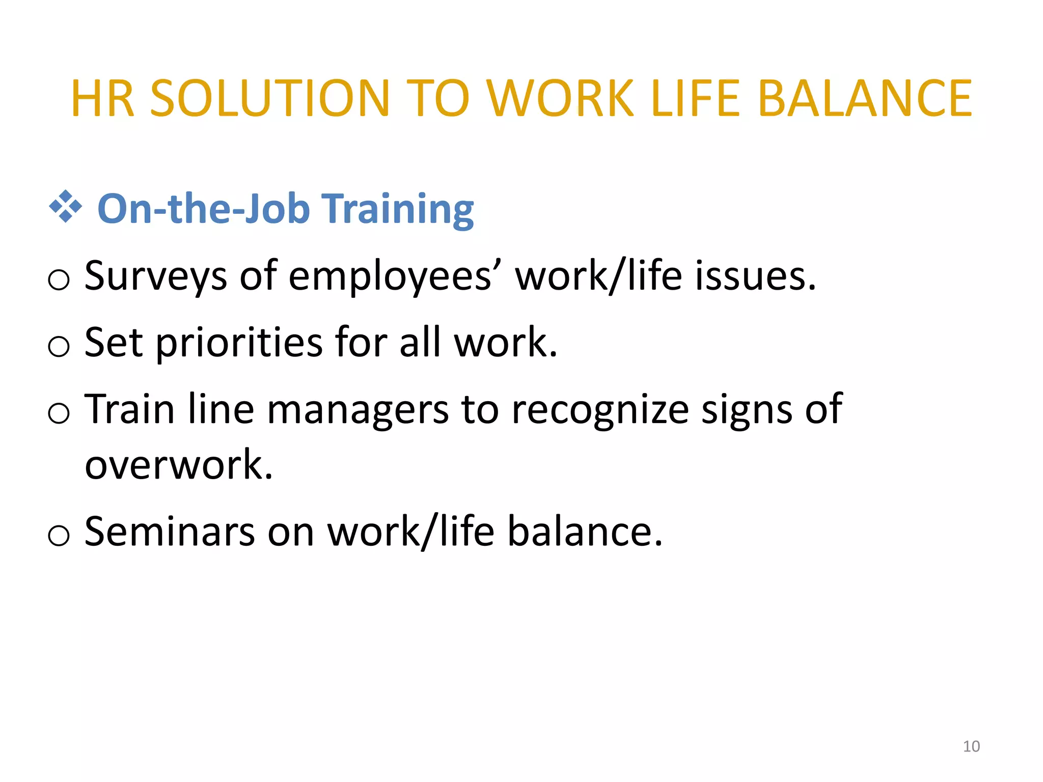 work life balance ppt | PPTX