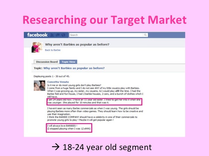 barbie target audience