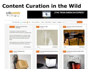Content Curation in the Wild 