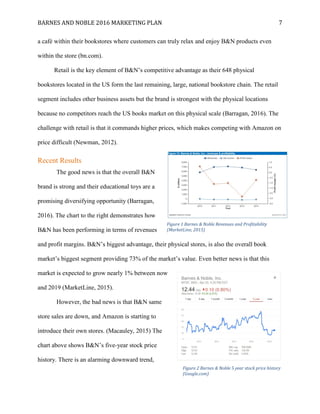 Barnes & Noble - marketing plan