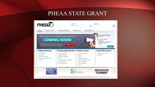 PHEAA STATE GRANT
 