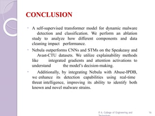 malware detection system by using Artificial Neural Network (ANN) | PPTX
