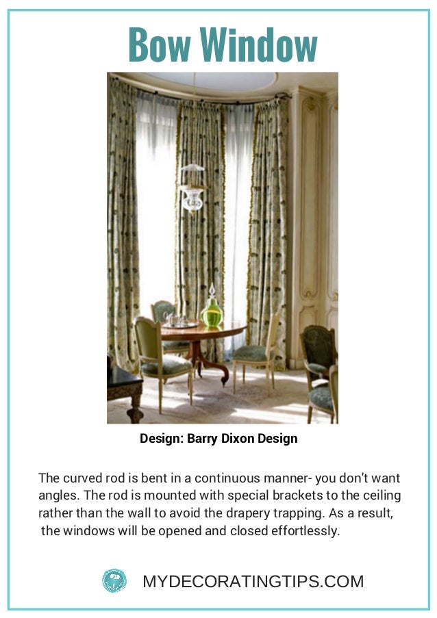 Quick Resources Bay Window Curtain Rods