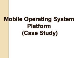 Java ME was formerly known as Java 2
Platform, Micro Edition (J2ME).
 